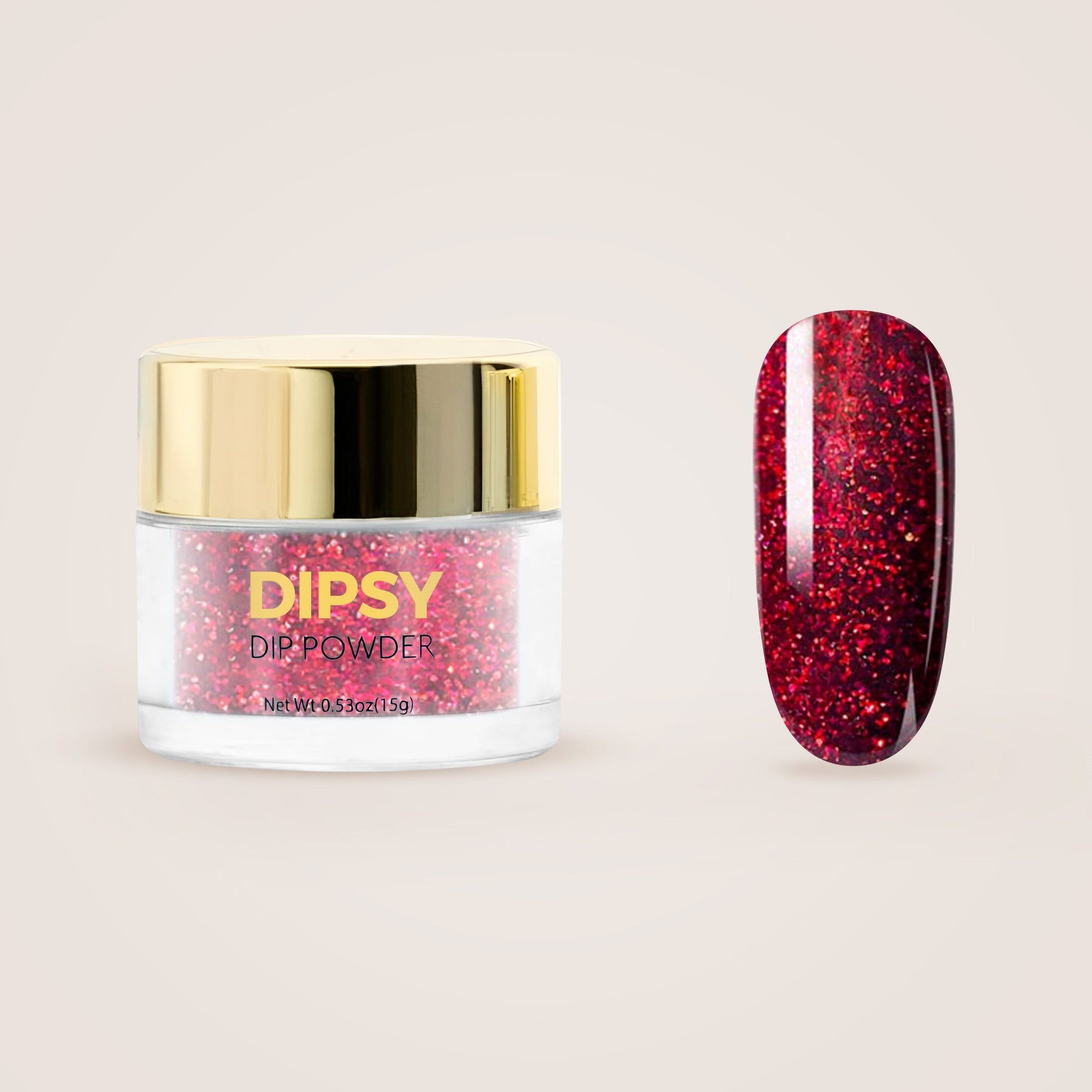 Ruby Red Dip Powder